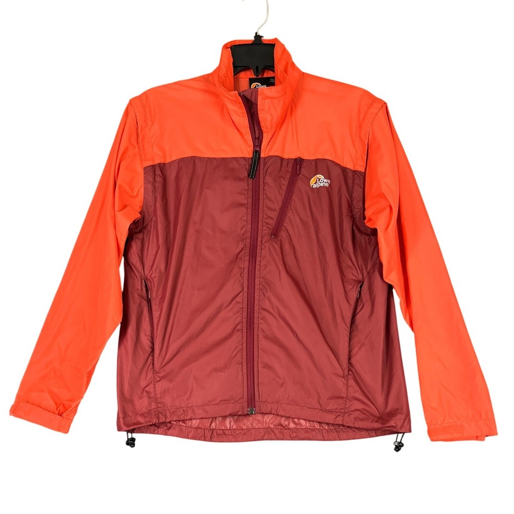 Lowe Alpine Windbreaker Jacket Womens S‎ Lightweight Full Zip Hiking Outdoors